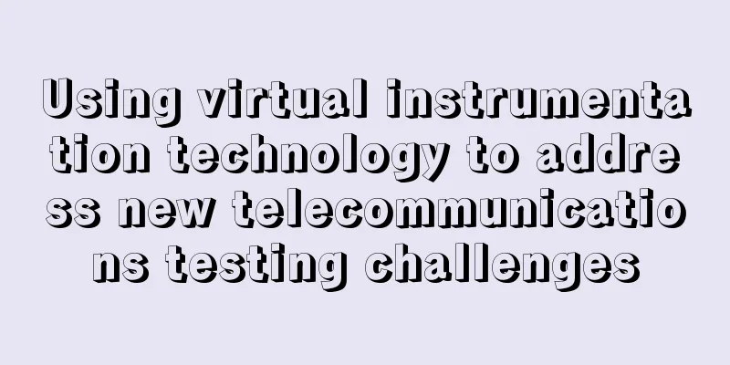Using virtual instrumentation technology to address new telecommunications testing challenges